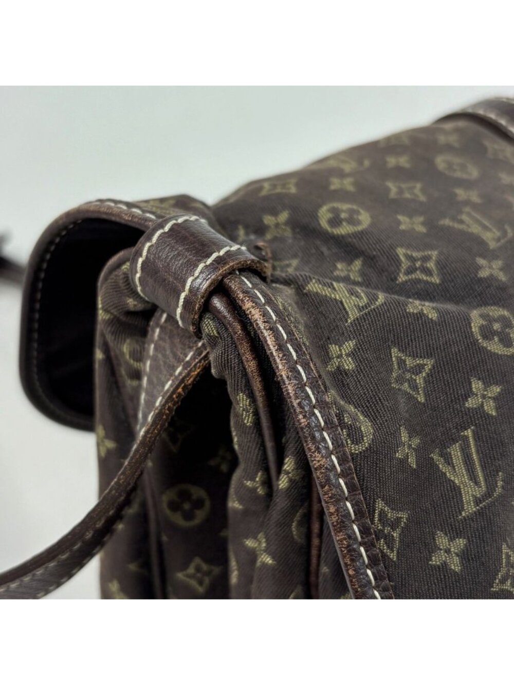 Louis Vuitton Saumur 30 Crossbody Shoulder Bag Monogram Mini Lin - Picture 5 of 8